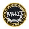 Image 2 : .999 Silver Bally's Las Vegas, Nevada $10 Casino Limited Edition Gaming Token