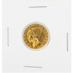 1929 $2 1/2 Indian Head Quarter Eagle Gold Coin