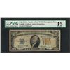 1934A $10 North Africa Silver Certificate WWII Emergency STAR Note PMG Choice Fi