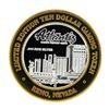 Image 2 : .999 Silver Atlantis Casino Resort Reno, NV $10 Casino Gaming Token Limited Edit