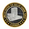Image 2 : .999 Silver Eldorado Hotel & Casino $10 Casino Limited Edition Gaming Token