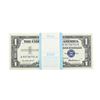 Image 1 : Pack of (100) 1957 $1 Silver Certificate Notes Uncirculated- See Notes