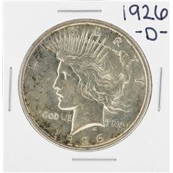 1926-D $1 Peace Silver Dollar Coin