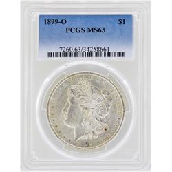 1899-O $1 Morgan Silver Dollar Coin PCGS MS63