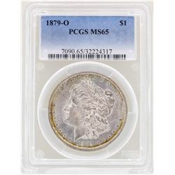 1879-O $1 Morgan Silver Dollar Coin PCGS MS65