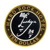 Image 1 : .999 Silver Hard Rock Hotel Las Vegas, Nevada $10 Casino Limted Edition Gaming T