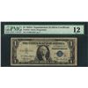 Image 1 : 1935A $1 Experimental Silver Certificate Note Fr.1610 PMG Fine 12