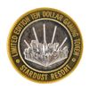 Image 1 : .999 Silver Stardust Resort Las Vegas $10 Casino Limited Edition Gaming Token