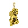 Image 1 : 10.2 Gram Total Weight Gold Nugget Pendant