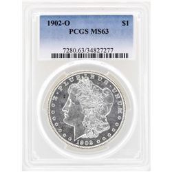 1902-O $1 Morgan Silver Dollar Coin PCGS MS63