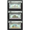 Image 2 : Set of 1990 $1/$5/$10 Disney Dollars Notes PMG Gem Uncirculated 65EPQ