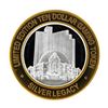 Image 1 : .999 Silver Silver Legacy Reno, Nevada $10 Casino Limited Edition Gaming Token