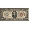 Image 1 : 1934A $20 Federal Reserve WWII Emergency Hawaii Note