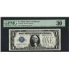 Image 1 : 1928A $1 Funnyback Silver Certificate Note Fr.1601 PMG Very Fine 30EPQ