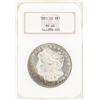 Image 1 : 1881-CC $1 Morgan Silver Dollar Coin NGC MS64