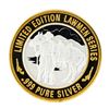 Image 1 : .999 Silver Lawmen Series Wyatt Earp $10 Limited Edition Casino Gaming Token