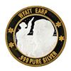 Image 2 : .999 Silver Lawmen Series Wyatt Earp $10 Limited Edition Casino Gaming Token