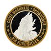 Image 1 : .999 Silver Chief Washakie $10 Casino Limited Native American Series Gaming Toke