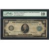 Image 1 : 1914 $10 Federal Reserve Note San Francisco Fr.950 PMG Very Good 10