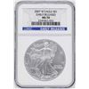 Image 1 : 2007-W $1 American Silver Eagle Coin NGC MS70 Early Releases