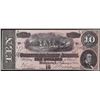 Image 1 : 1864 $10 Confederate States of America Note