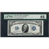 Image 1 : 1934 $10 Silver Certificate Note Fr.1701 PMG Choice Uncirculated 64