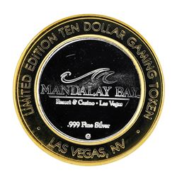 .999 Silver Mandalay Bay Resort & Casino Las Vegas, NV $10 Limited Casino Token