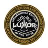 Image 1 : .999 Silver Luxor Las Vegas, Nevada $10 Casino Limited Edition Gaming Token