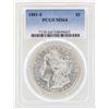 Image 1 : 1881-S $1 Morgan Silver Dollar Coin PCGS MS64