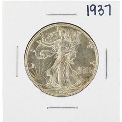 1937 Walking Liberty Half Dollar Coin