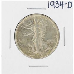 1934-D Walking Liberty Half Dollar Coin