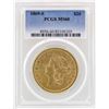 Image 1 : 1869-S $20 Liberty Head Double Eagle Gold Coin PCGS MS60