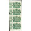 Image 2 : Uncut Sheet of (4) State of Louisiana Baby Bond Obsolete Notes