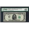 Image 1 : 1950C $5 Federal Reserve STAR Note Chicago Fr.1964-G* PMG Choice Extremely Fine