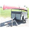 Image 2 : UTILITY TRAILER, CANOE AND OUTBOARD MOTOR
