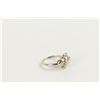 Image 6 : 18K White Gold Diamond Ring
