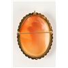 Image 4 : 14K Gold and Shell Cameo Brooch