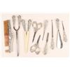 Image 8 : Repousse Sterling Silver Dresser Set