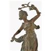 Image 2 : Victorian Spelter Lady Statuette