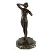 Image 1 : Otto Rimke Painted Bronze Woman