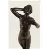 Image 2 : Otto Rimke Painted Bronze Woman