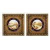 Image 1 : Aynsley Framed Porcelain Plates