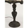 Image 5 : Salem Bros Slag Glass Table Lamp