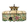 Image 1 : Leaded Glass Ceiling Fixture