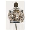 Image 8 : Repousse Silver Crystal Wine Carafe