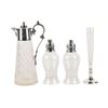 Image 1 : Crystal Decanter, Vase & Candle Shades