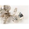 Image 8 : Silverplated Scottish Thistle Condiment Set