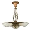 Image 1 : Art Nouveau Ceiling Fixture