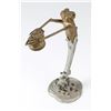 Image 2 : Art Nouveau Figural Lamp Base