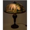 Image 2 : Pairpoint Reverse-Painted Table Lamp